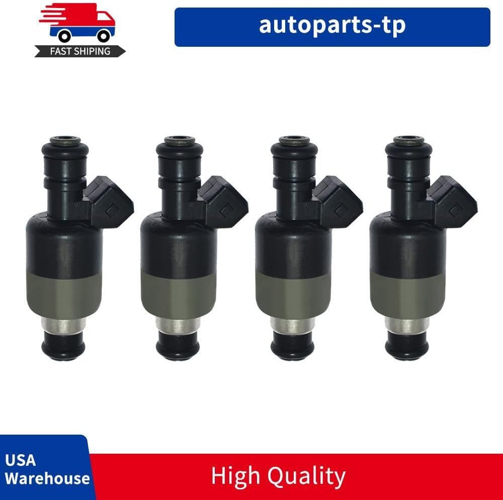 ya 12 10.8 baidi 4X Fuel Injector for Daewoo Lanos 1.5L 1.6L 1999 2000 2001 2002 17103677 12.2Ohm