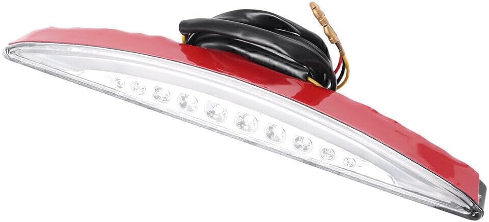 ya 10 9.16 zhengce LED Rear Tail Brake Stop Light Fit 2010 Harley Dyna Fat Bob CVO FXDFSE2 Red