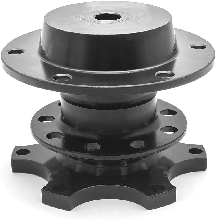 ya 4 8.8.2 Sports Steering Wheel Quick Release Buckle Boss Kit Hub Adapter Blk Universal 