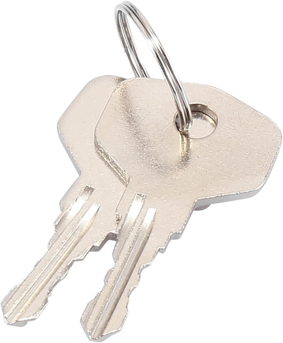 ya 11 9.14 baidi2pcs New Paddle Door Latch Handle Knob with Keys RV Truck Trailer Tool Box Lock