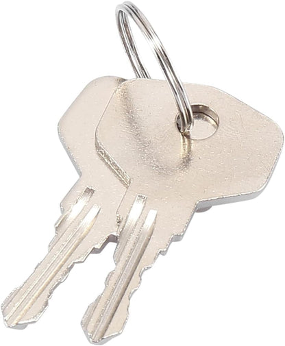 ya 11 9.14 baidi2pcs New Paddle Door Latch Handle Knob with Keys RV Truck Trailer Tool Box Lock