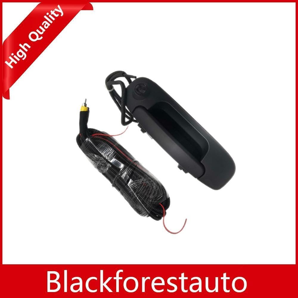 ya 10 9.16 baidi for Dodge for Ram 1500 2500 3500 Rear Tailgate Handle w/Camera&Wiring Harness Black