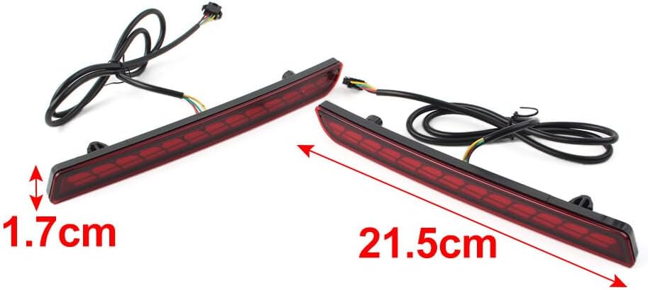 ya 10 9.16 zhengce Rear Bumper Light Dynamic Turn Signal Reflector for Toyota for SIENNA 2021-
