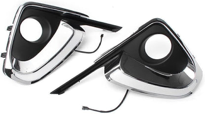 ya 4 8.8 2x LED Daytime Running Light Fog Lamp Turn Signal for Toyota Fortuner 2015-2016