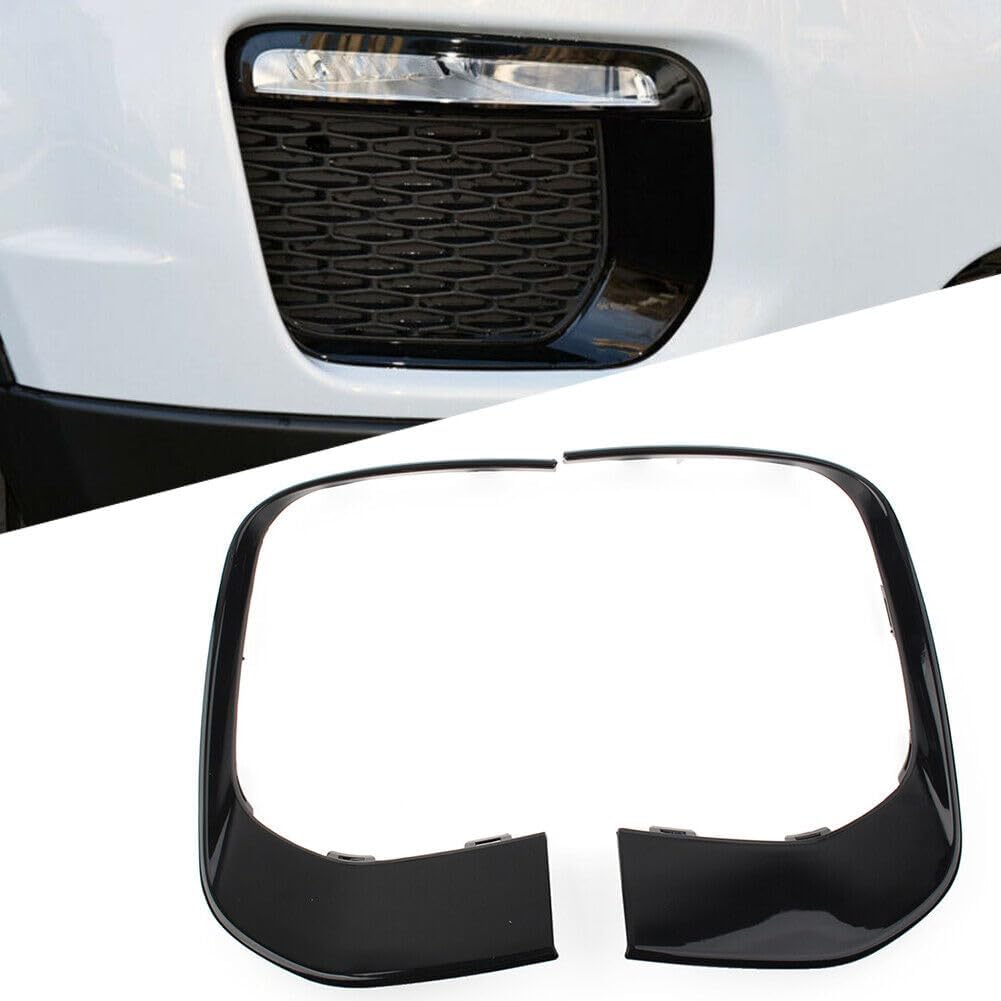 ya 10 9.16 zhengce 2x Fog Light Lamp Surround Trim for Land Rover for Range Rover Evoque L538