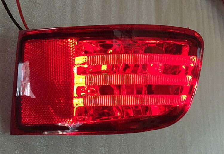 ya 13 9.15 baidi LED red lens modification for Toyota Prado LC120 2003-09 rear bumper light