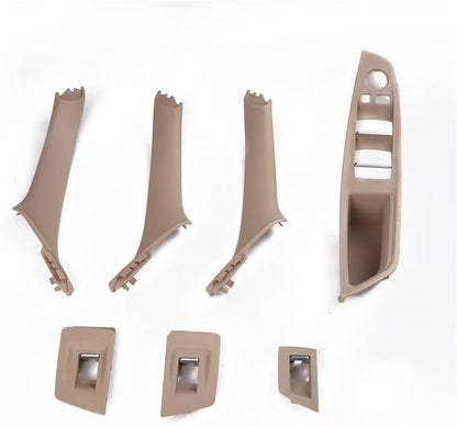 ya 5 8.10 Beige door handle recessed handle switch panel suitable for BMW 520i 2010-2016