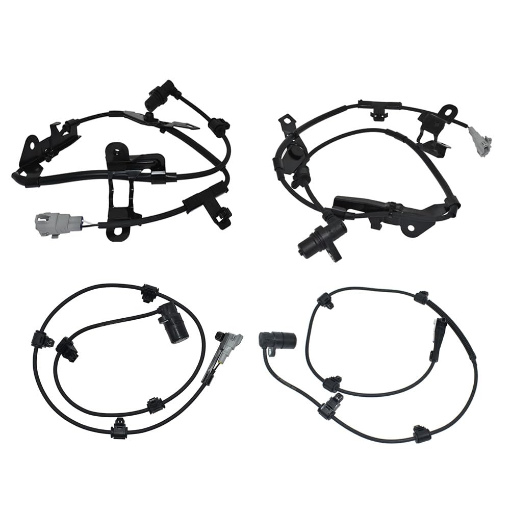 ya 5 8.10 4pcs ABS Wheel Speed Sensor Front & Rear for Toyota for 4Runner 1996-2002 2.7 3.4L