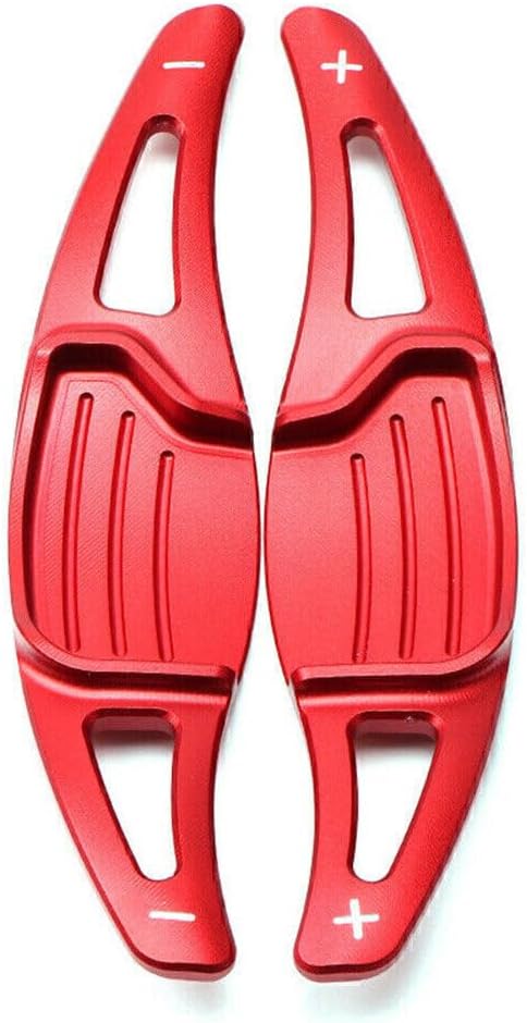 ya 4 8.8.2 Red Car Steering Wheel Shift Paddle Shifter Extension for Ford Mondeo 2013-2019