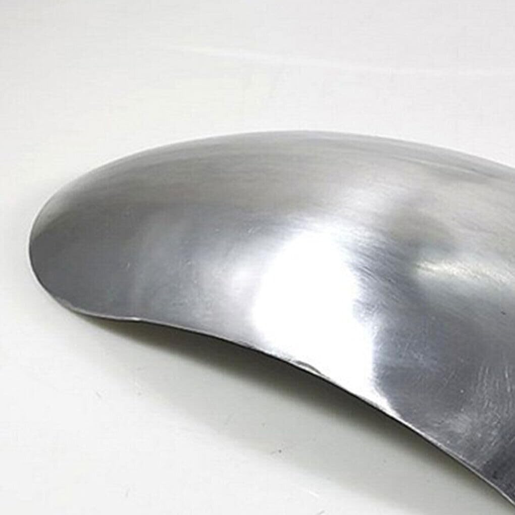 ya 23 10.7 baidi Unpainted Silver Motorcycle Short Mudguard Front Fender Mud Guard Universal 1PCS