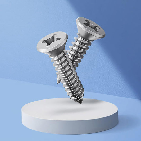 ya 16 10.20 baidi M1-M4 Phillips Countersunk Screws Flat Head Self Tapping Wood Screw A2 Stainless