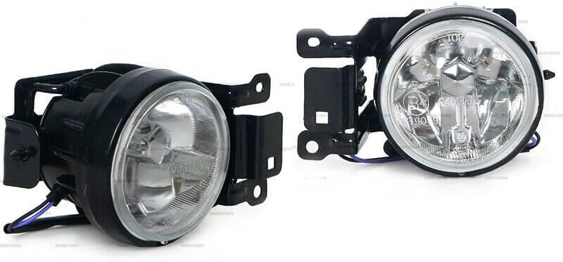 ya 9 10.24 2PC Front Bumper Fog Light 1Pair For 2000-2004 for Mitsubishi Montero Sport