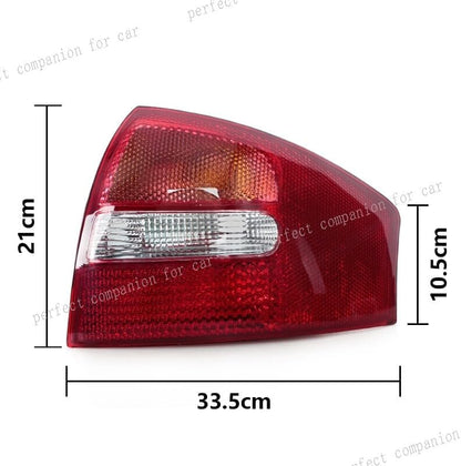 ya 4 8.24 baidi 1 pair rear tail light brake stop light without bulb for Audi A6 C5 sedan/sedan 2003