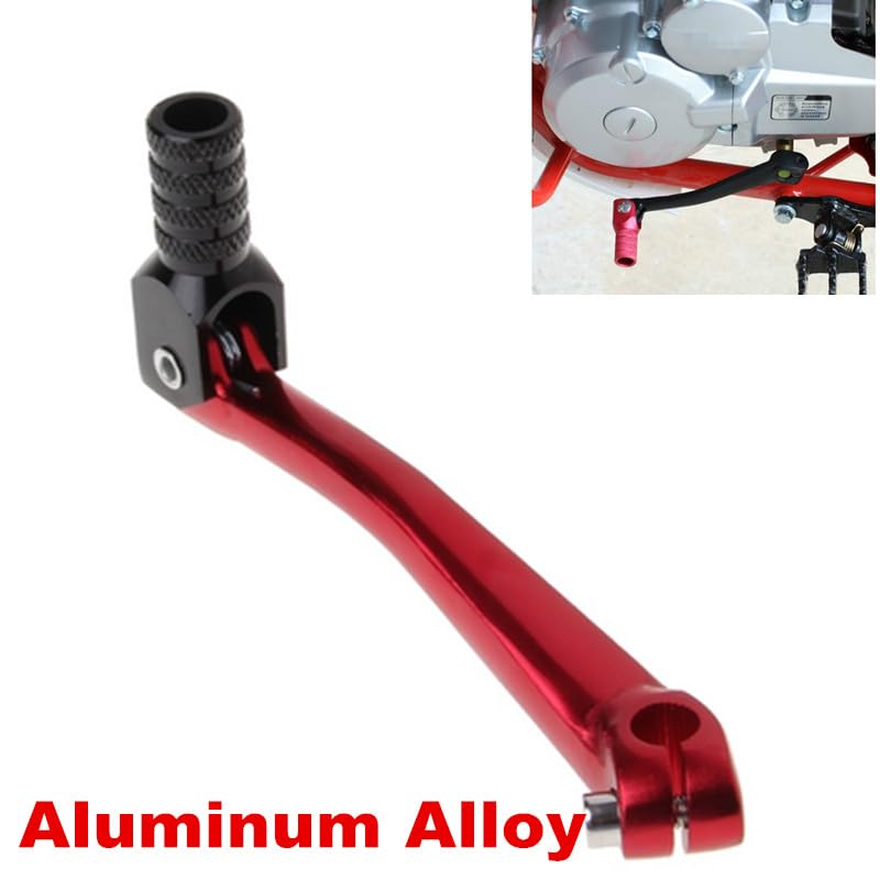 ya 6 8.24 baidi 155mm Red/Black Gear Lever Shifter Handle 50cc 125cc Scooter Dirt Bike ATV