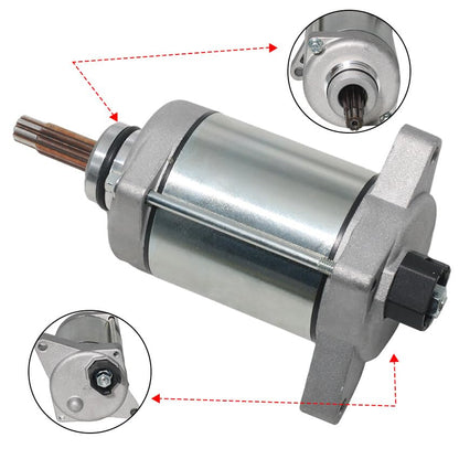 ya 23 10.7 baidi Starter Motor for Honda TRX420 Rancher 420 07-17/TRX500FM Fore for MAN 500 2012-2013