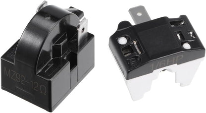 ya 26 10.21 baidi Refrigerator PTC Relay 12 Ohm 2-Pin Compressor Overload Protector 1/6HP