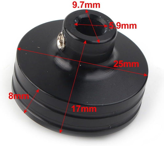 ya 4 8.8.2 Carburetor Choke Knob for Harley Sportster Road King FXST FLST 1989-up Chrome