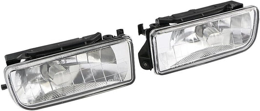 ya 4 8.10 2x Bumper Driving Fog Light Clear Lens Housing Case for BMW E36 92-98 M3 318 325