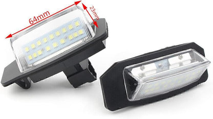 ya 4 8.10 Suitable for Outlander 2006-2011 EX 2007-2017 2-piece LED license plate lights