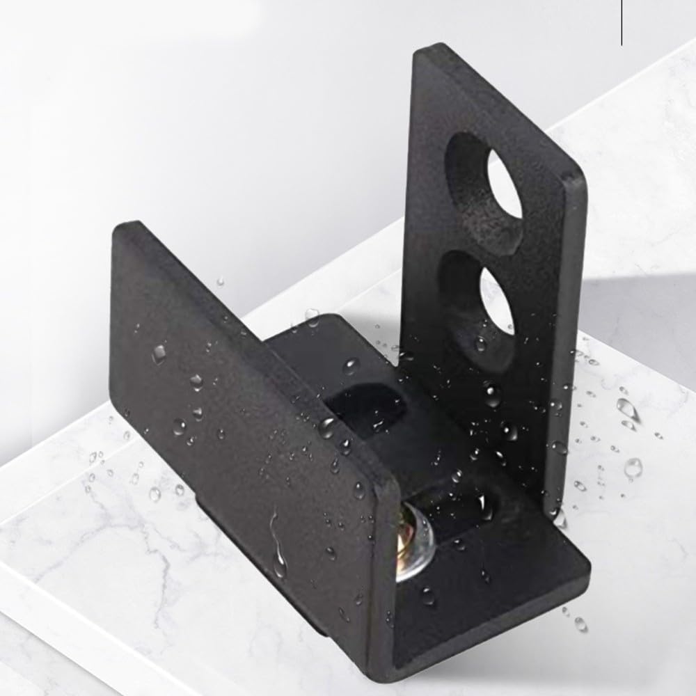ya 26 10.21 baidi 2 PCS Wall Guide Groove Stopper Barn Sliding Door Hardware Floor Stoppers