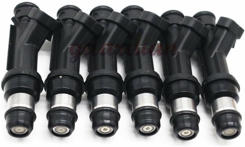 ya 10 9.16 baidi 6Pcs Fuel Injectors 25313185 for Chevy Trailblazer for Buick for GMC Envoy 4.2L 02-04