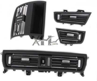 ya 10 9.16 baidi 4pcs Dash AC Air Outlet Vent Kit Fit for BMW 520i 525i 530i 5 Series