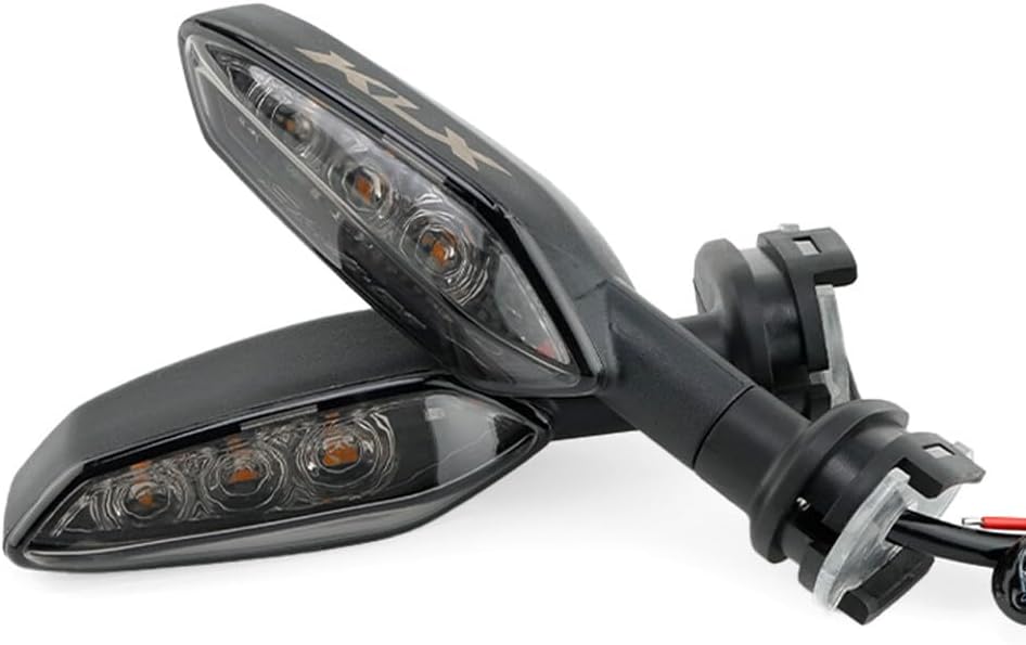 ya 13 9.15 baidi KLX LOGO LED Turn Signal Light Flash Indicator for Kawasaki KLX 300/SM 230/SM