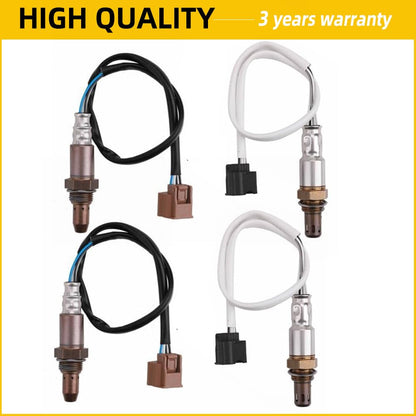 ya 12 10.8 baidi 4-Pack + Oxygen Sensor for Nissan 2013-2014 Pathfinder 3.5L-