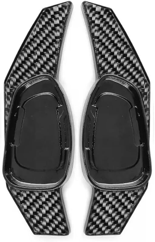 ya 13 9.15 baidi Black Steering Wheel Shift Paddle Extension for Audi S3 S5 S6 RS3 RS4 RS6 RS7