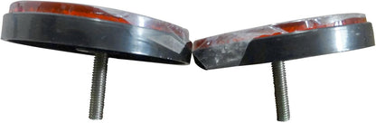 ya 7 8.24 baidi 1Pair Red Rear Bumper Reflector Tail Lamp Lights for Toyota Highlander 2008-2009