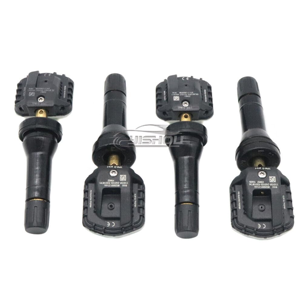 ya 3 8.24 baidi 4 Pack 802000121AA Suitable for Chery Tiggo 3 3X 5X 7 7 Plus TPMS Tire Pressure Sensor 