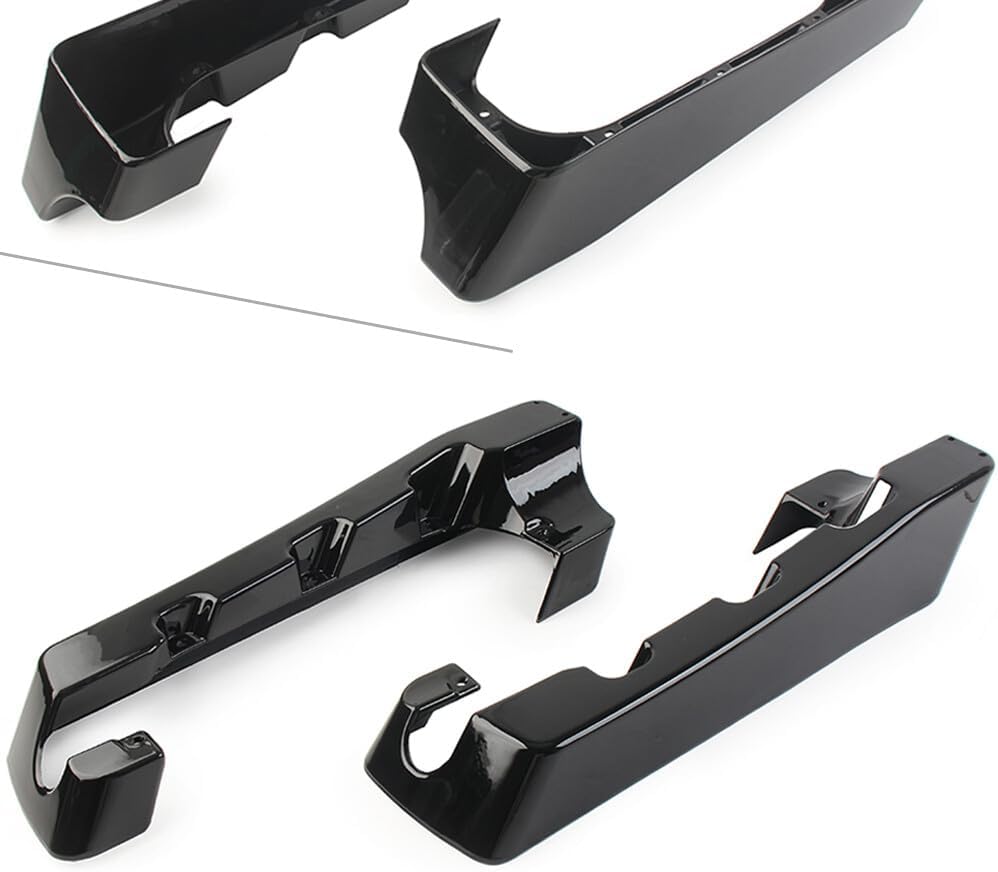 ya 11 9.14 baidi4 Hard Stretched Saddle Bag Extensions Fits for Harley Touring Road King 94-13