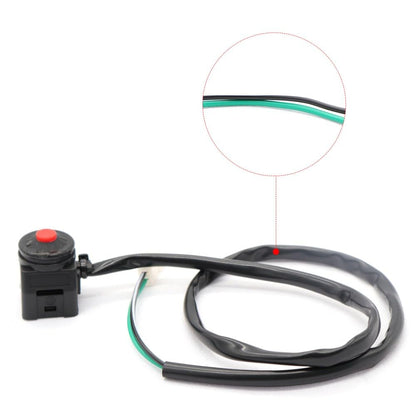 ya 13 9.15 baidi 12 V Motorcycle Switch Flash Controller Eemergency Light Button Double