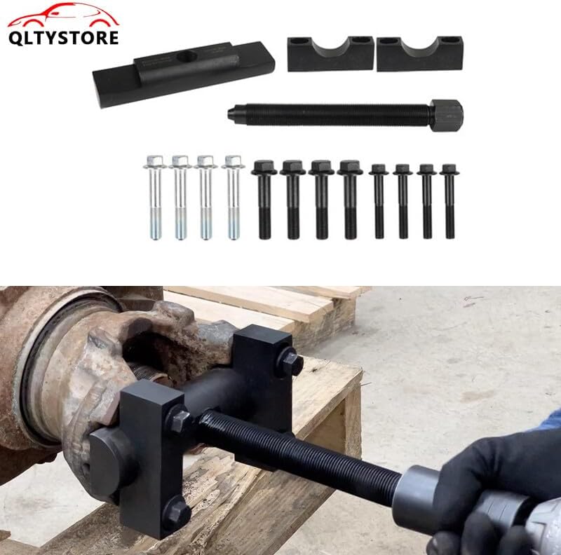 ya 6 8.24 baidi 1* 60050 Heavy-Duty Yoke Puller Semi Truck Yoke Remover Tool Kit Black