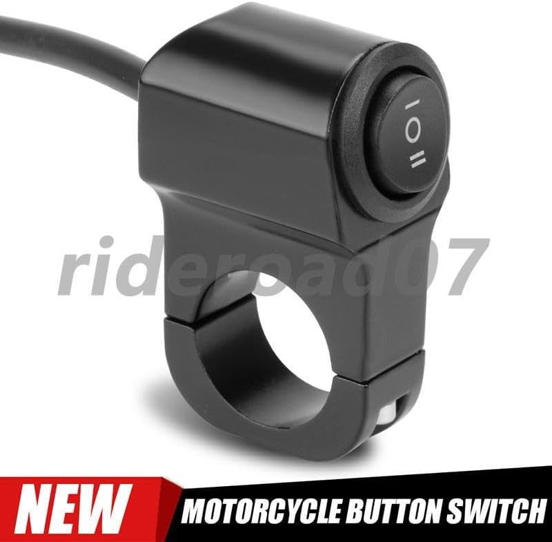 ya 4 8.24 baidi 7/8 Motorcycle ATV Handlebar Mount ON/OFF Switch For Headlight Fog Light Lamp