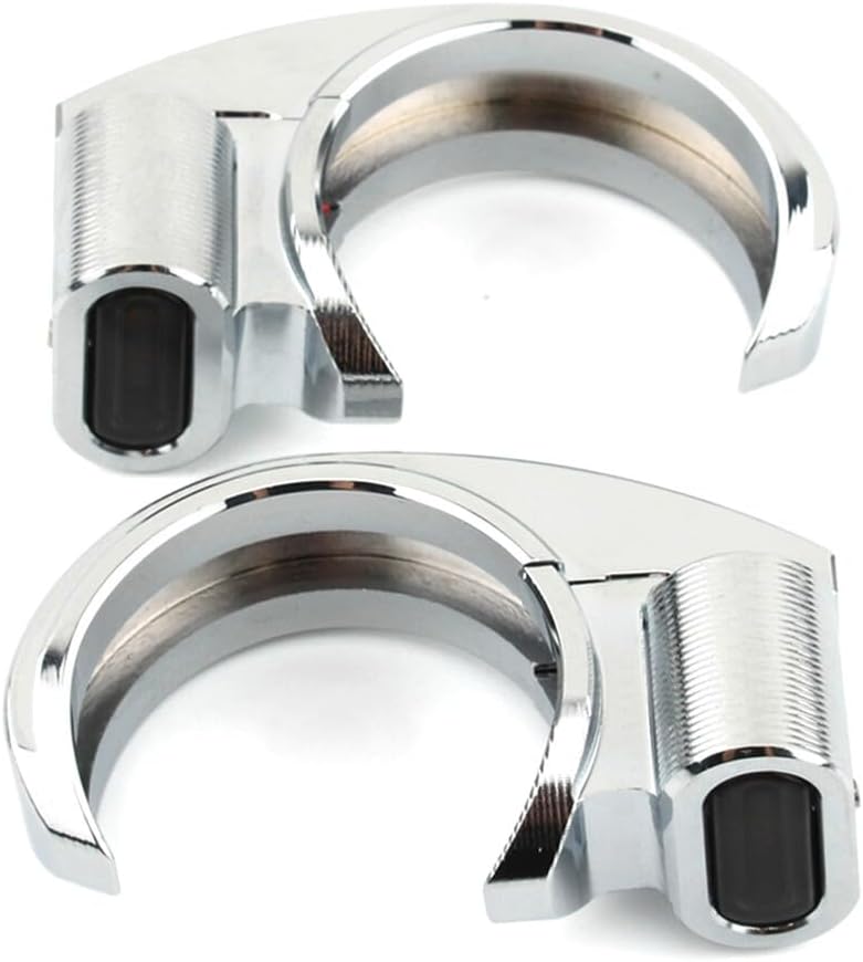 ya 11 9.14 zhengce LED Front Turn Signal Light fit For Harley 39-41mm Front Fork Shock Absorbe