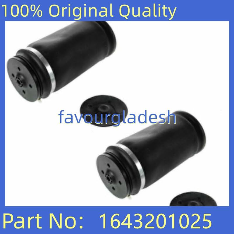 ya 10 9.16 baidi 2PCS Rear Air Ride Spring Bag For for Mercedes W164 X164 GL350 GL450 ML63 AMG 05-15