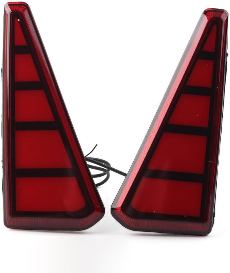 ya 4 8.24 baidi for Toyota Noah Voxy 80 Series 2014-2018 2x LED Rear Bumper Fog Lamp Brake Light