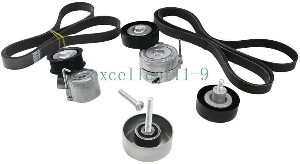 ya 6 8.24 baidi 3.0T Drive Belt Kit 6PK2411 06E903137J for Audi A4 A6 BYU AUK BKH CALA BDW