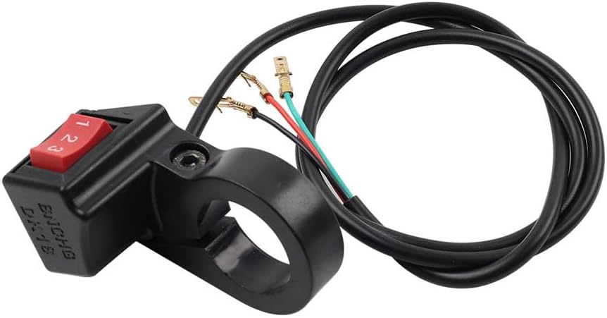 ya 4 8.24 baidi 22mm Motorcycle Electric 3 Speed Module Switch Shift For E-bike Scooter Bike ATV