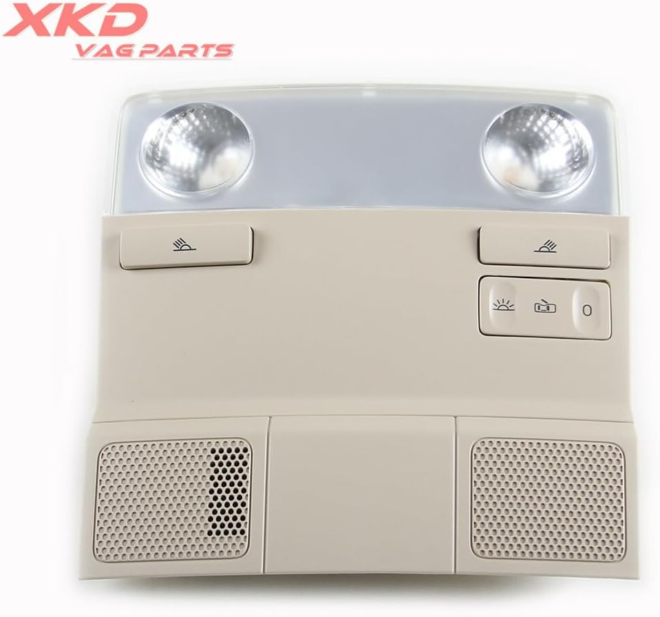ya 4 8.24 baidi Beige Front Interior Roof Reading Light Fit for VW for Golf for JETTA for Passat