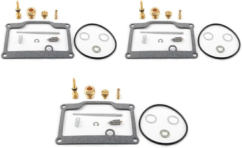 ya 2 8.15 for Suzuki 74-77 GT550 Carburetor Carb Rebuild Kit-3 KITS 3x