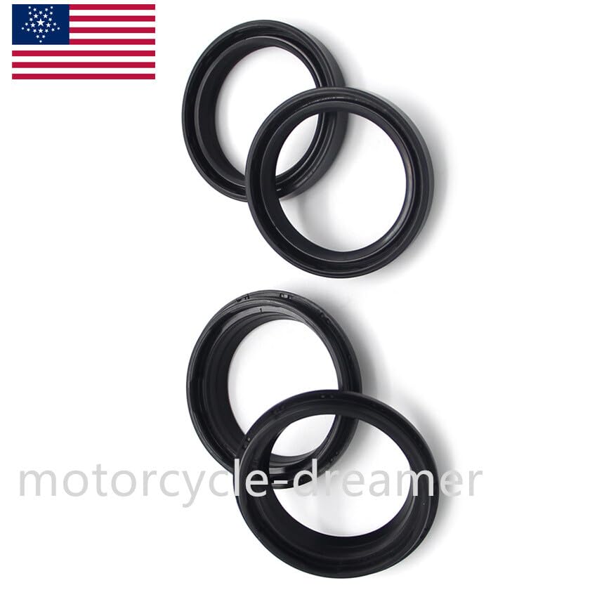 ya 13 9.15 baidi for Kawasaki Fork Dust Wiper Seals Kit ZRX1100C 97-2000 /ZRX1200R ZRX1200S 01-04
