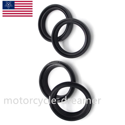 ya 13 9.15 baidi for Kawasaki Fork Dust Wiper Seals Kit ZG1400 GTR1400 ABS Concours 14 ABS 08-17