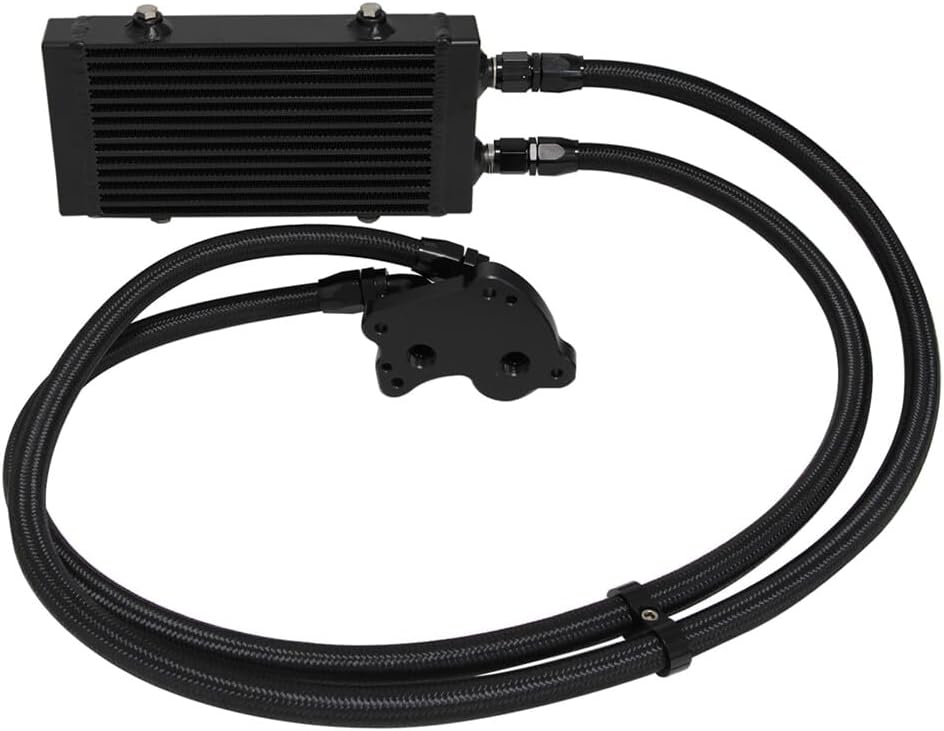 ya 12 10.8 baidi Small Dual Pass Bar & Plate Oil Cooler Kit for BMW for Mini Cooper S R53 R52 R50 BK