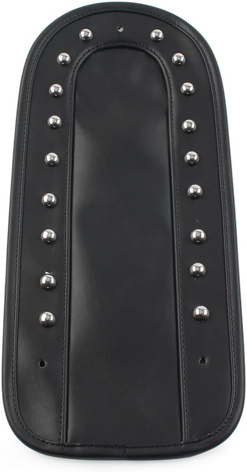 ya 4 8.8.2 Rear Fender Bib Solo for SEAT PU Leather Black for Harley Heritage Softail 2006-17