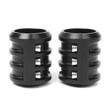 ya 6 8.14 Front Fork Tube Shock Boot Slider Cover Fit for BMW R 1200GS Adv 2013-16 Black 2pcs