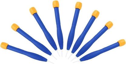 ya 28 10.13 baidi 8pcs Adjust Frequency Screwdriver Plastic Ceramic Anti-static Screwdriver