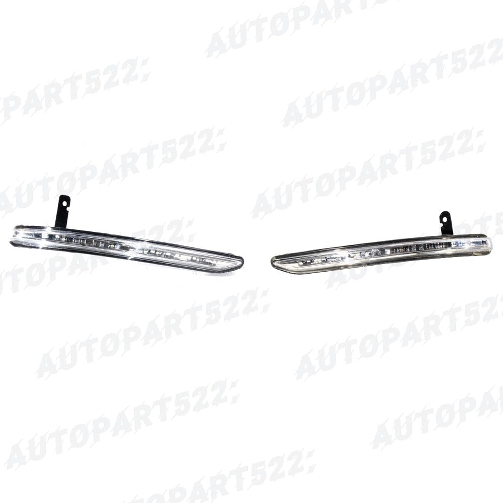 ya 11 9.14 baidiA pair of LED mirror turn signal lights for Ford Edge 2011-2014 LH&RH side lights -