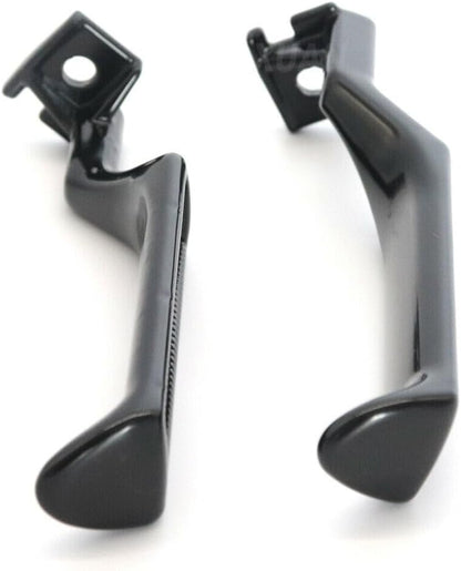 ya 5 8.10 for F150 F250 F350 Bronco 87-96 Black Pair Left RH Metal Inside Door Handles Set